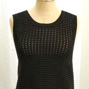 Banana Republic Women's crochet sleeveless sweater
